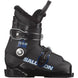 TeamT2-Black ski boot with branding on a white background
