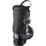 TeamT2-Black ski boot with branding on a white background