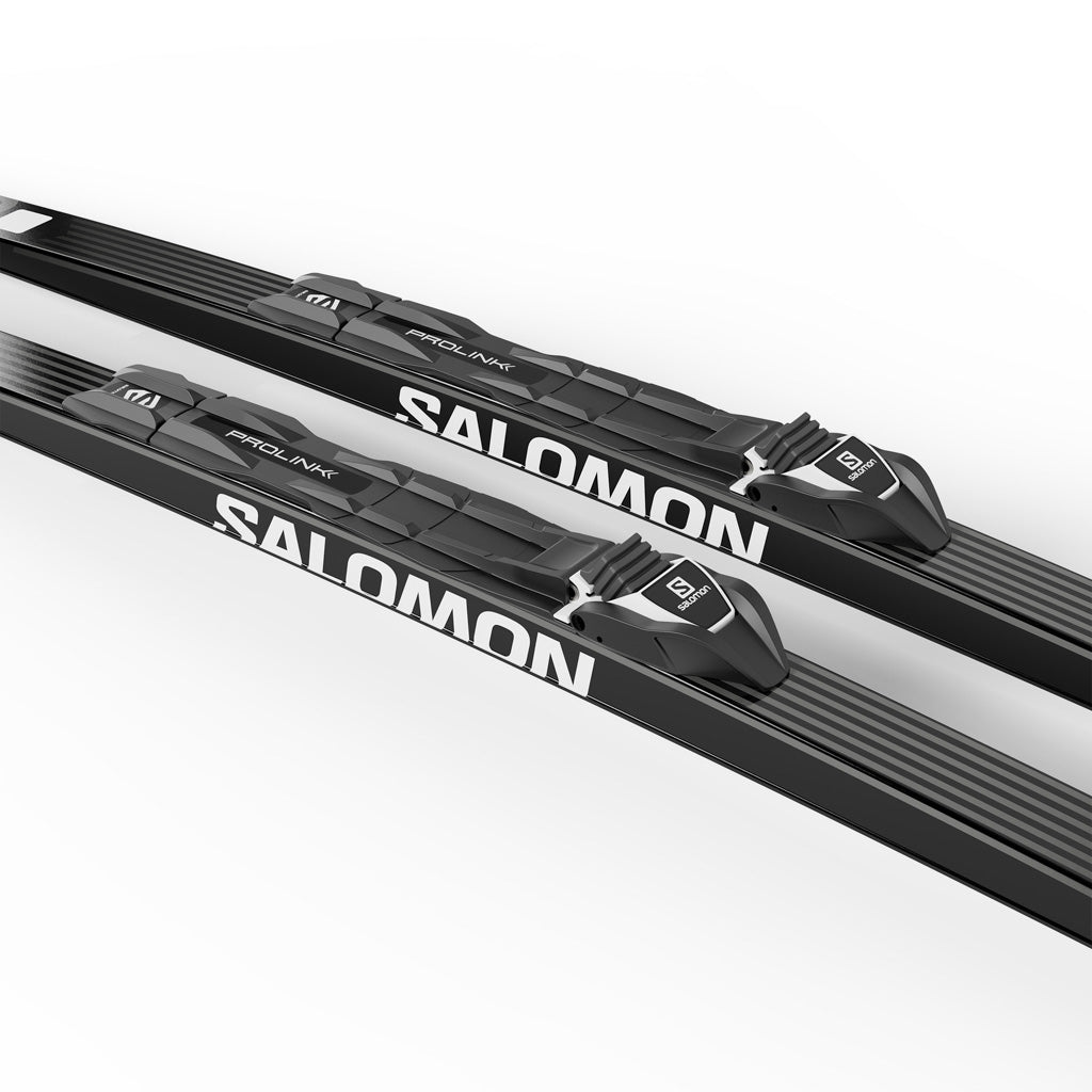 Salomon RC+ Grip PM (Prolink Access Bindings) Cross Country Skis Kids 2024