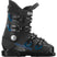 T4RT- Black and blue ski boot on a white background