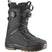 EchoDualBOA-A single Salomon snowboard boot with dual BOA lacing system, predominantly black in color, with brand logo visible.