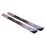 Stance Pro 86-Pair of Salomon skis with a colorful design on a white background
