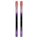 W Stance Pro 88- Pair of skis with a purple and pink gradient on a white background
