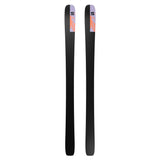 Stance Pro 96- A pair of Salomon Stance Pro 96 adult skis for the year 2027, featuring a black, orange, and blue color scheme.