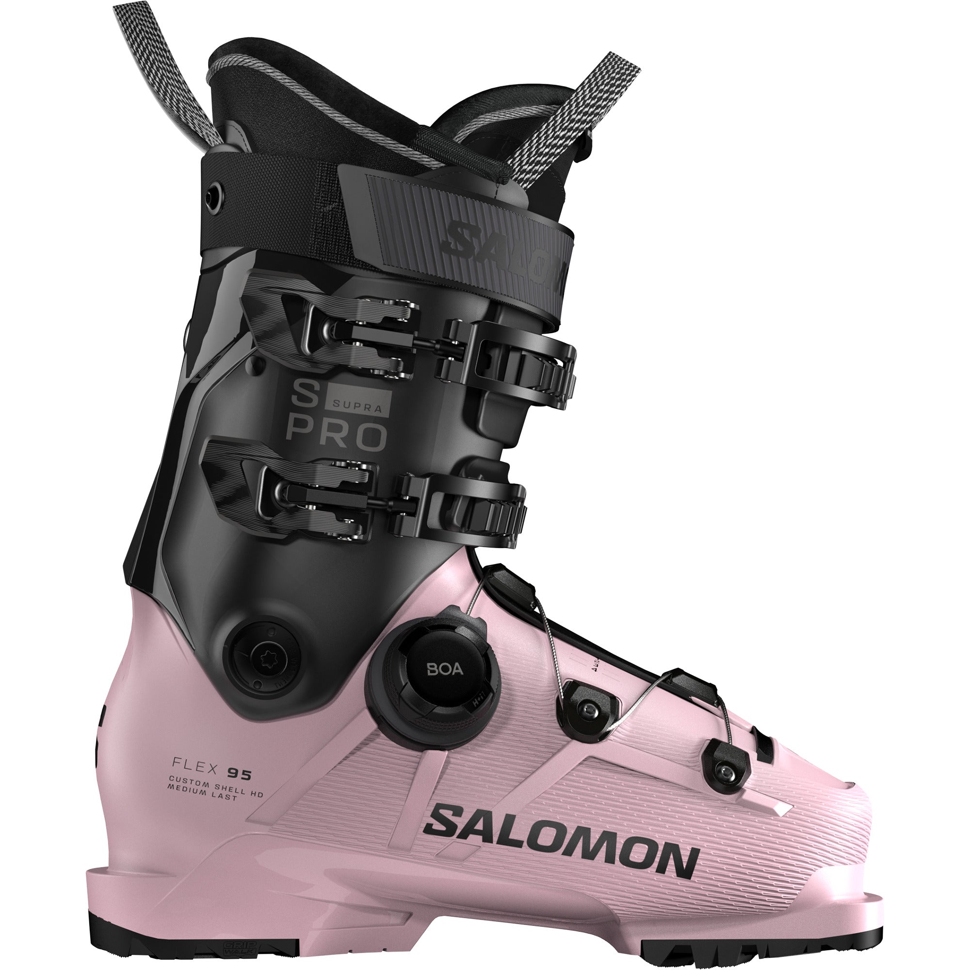 Salomon レディース スノーボードブーツ ブラック/ピンク　24.5センチ Salomon S/Pro Supra BOA 95 W GW Womens Ski Boots 2026 – Aspen Ski