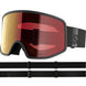 Sentry Pro OTG Sigma Photo- Black goggles with red-tinted lens on a white background