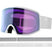 Sentry Pro OTG Sigma Photo- White goggles with blue-tinted lens on a white background