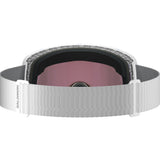 Sentry Pro OTG Sigma Photo- White goggles with blue-tinted lens on a white background