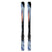 Stance76- Pair of skis with bindings on a white background