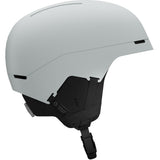 BrigadeIndexMIPS-Light blue helmet with black chin strap on a white background