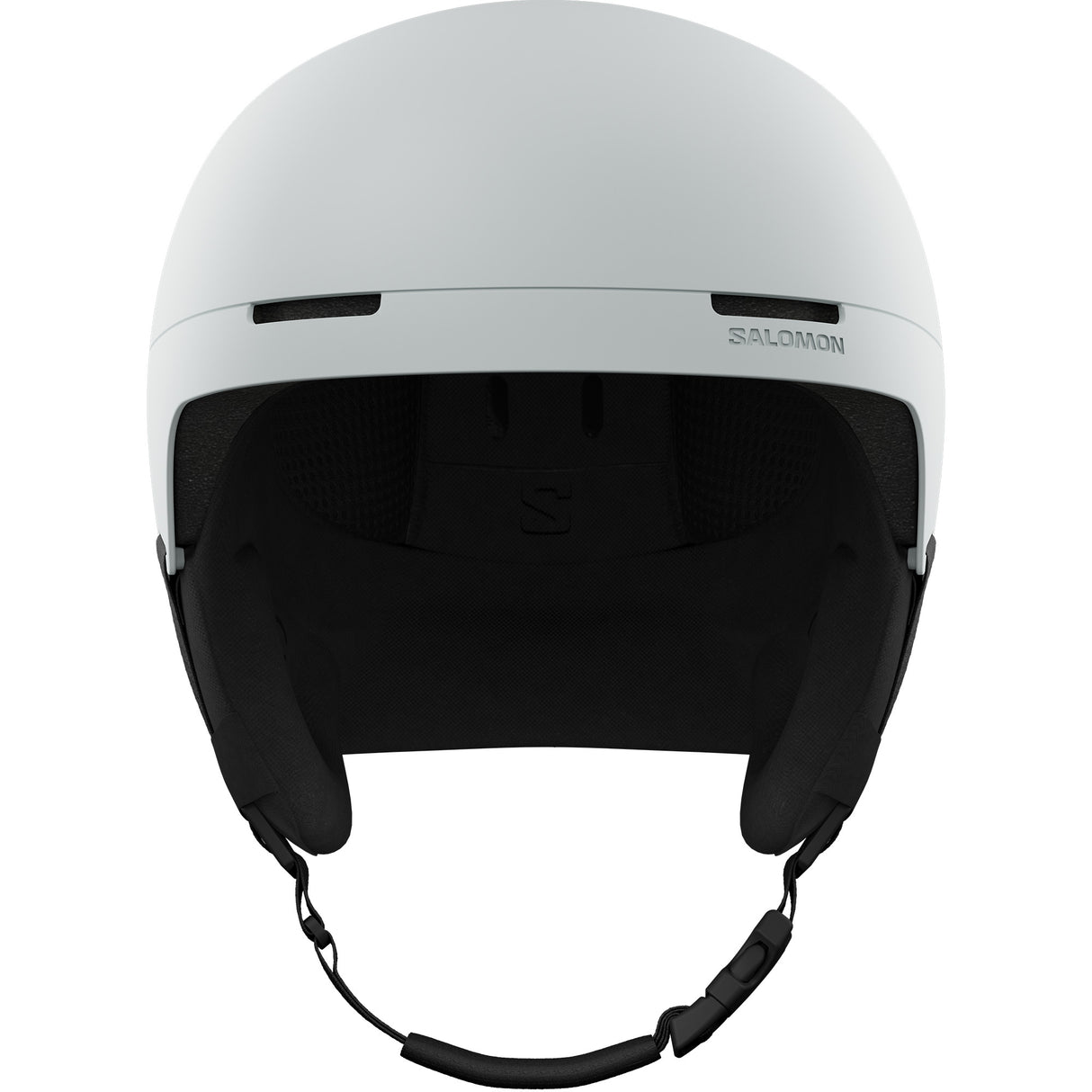 BrigadeIndexMIPS-Light blue helmet with black chin strap on a white background