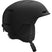 HuskJr.-Black helmet with visible brand logo on a white background