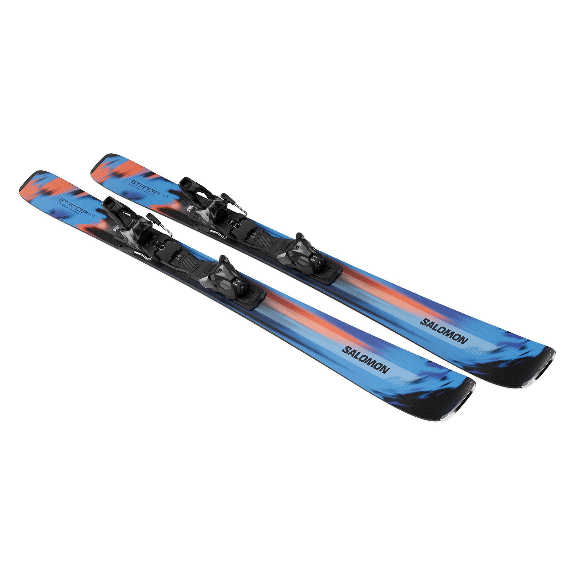 Salomon Stance 84 Skis with MI12 Bindings 2026 161cm Azure Blue
