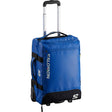 Bag Container Cabin- Blue bag with black accents and Salomon branding on a white background