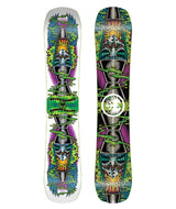 LLAMA- Multicolored snowboard on a white background