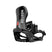 LTSupermatic- Black snowboard binding with 'Nidecker' branding on a white background
