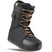 LashedHybrid-Black and brown boot with brand logo on a white background