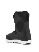 LassoJr.- Black snowboard boot on a white background