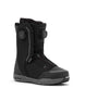 LassoPro- Black dual BOA snowboard boot on a white background