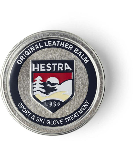 LeatherBalm-Hestra leather balm container on a white background