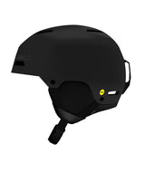 LedgeMIPSAF-Black helmet with a visible brand logo on a white background