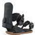 Legacy-Black snowboard binding with 'Union' branding on a white background
