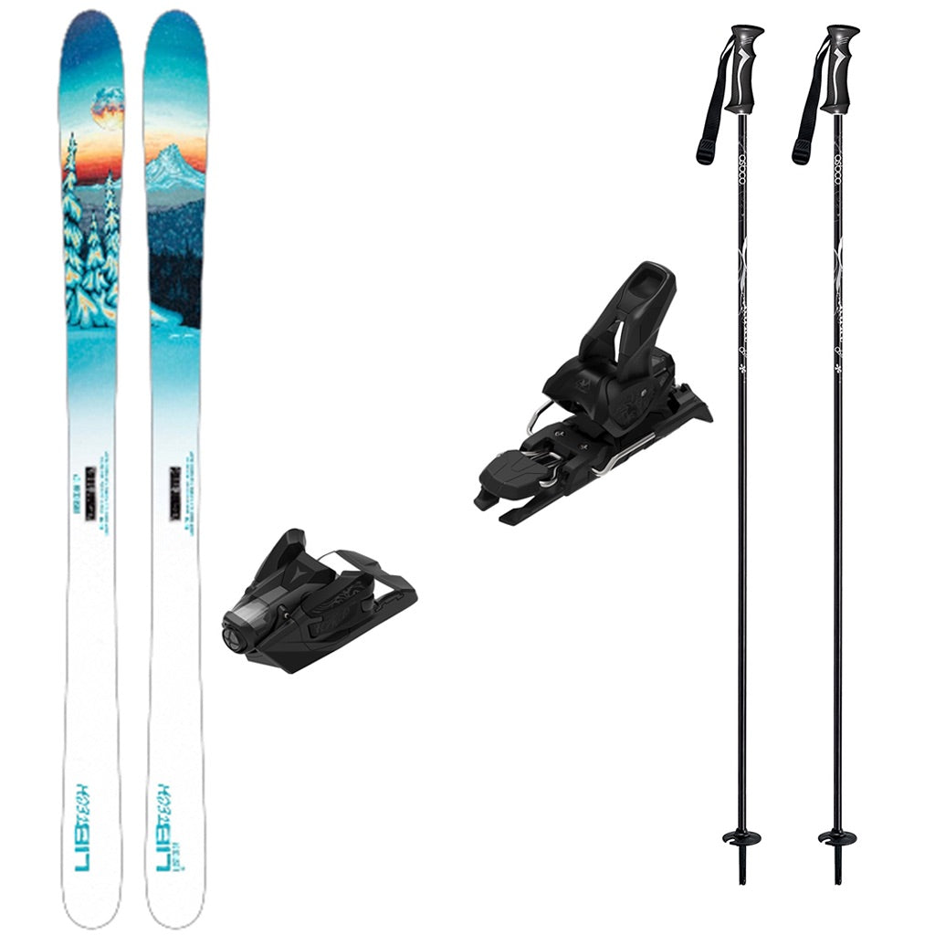 Libstick88w_Strive12- Ski package on a white background
