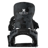 LightningSupermatic-Black snowboard binding on a white background