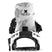 LightningSupermatic-White snowboard binding on a white background
