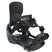 LightningSupermatic-Black snowboard binding on a white background