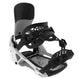 LightningSupermatic-White snowboard binding on a white background