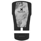 LightningSupermatic-White snowboard binding on a white background