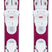 LilMagicJrEL4.5- Purple and pink ski on a white background