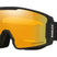LineMinerM-Oakley goggles with yellow lens on a white background