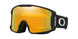 LineMinerM-Oakley goggles with yellow lens on a white background