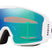 LineMinerM-Oakley goggles with a gradient blue and green lens on a white background