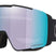 LineMinerProL-Oakley goggles with blue lens and black frame on a white background