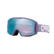 Line Miner S-Purple goggles with 'Oakley' branding on a white background