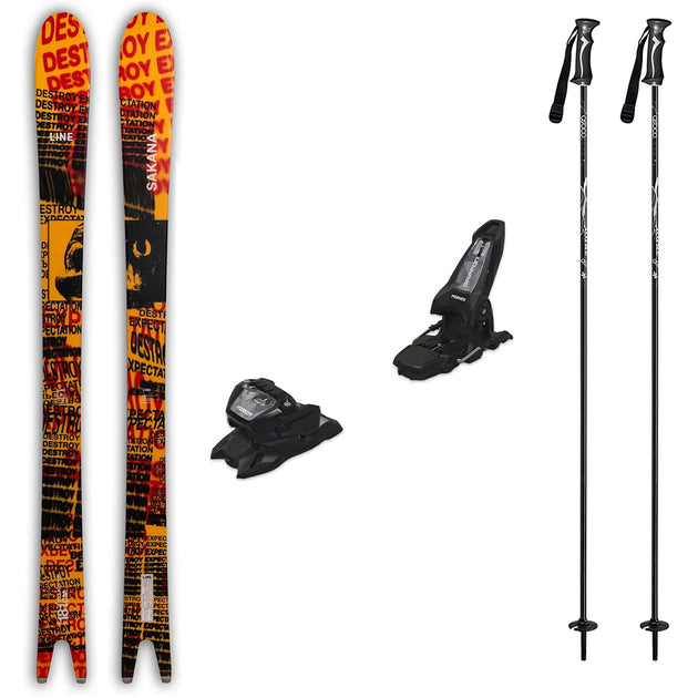 k2 and line skis Sakana 2027, Marker Griffon 13 Ski Package __category:Bags [ SHOEI Official ] mountain expertise. Color:Titanium/Turquoise