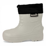 LoRider- White rubber boots on a white background