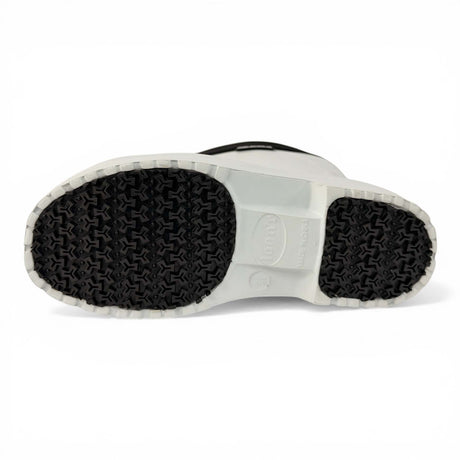LoRider- White rubber boots on a white background