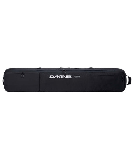 LowRollerSnowboardBag-Black snowboard bag with Dakine logo on a white background