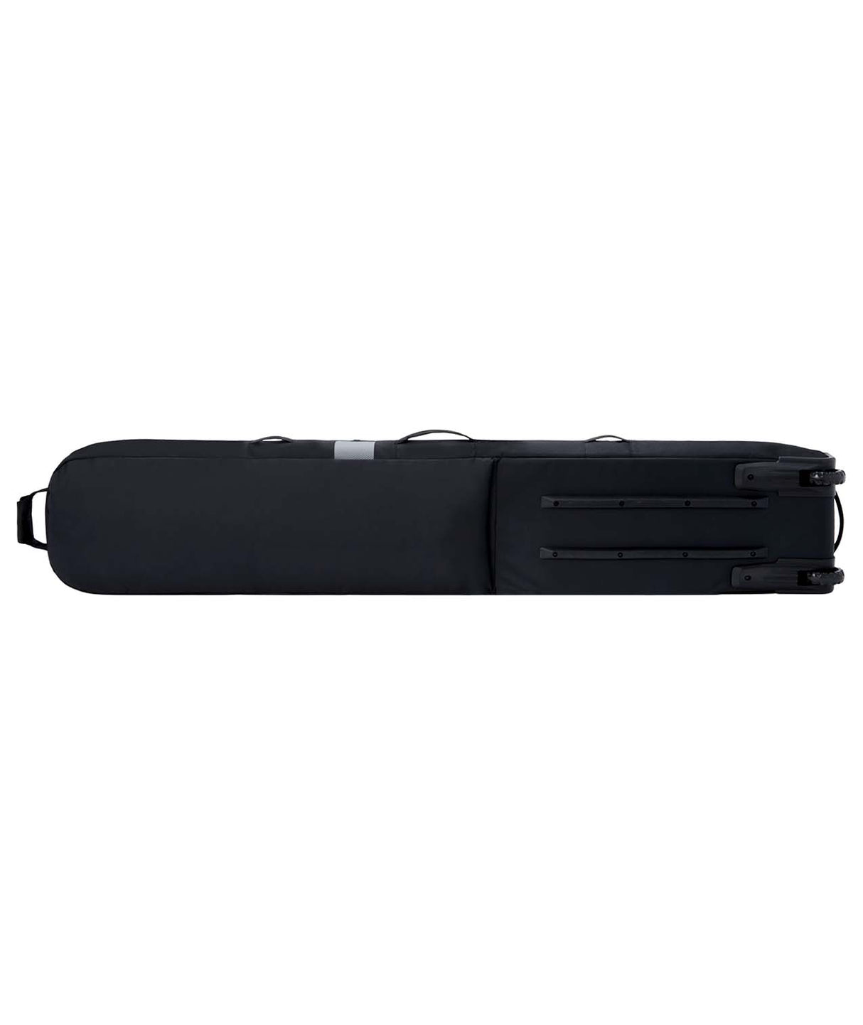 LowRollerSnowboardBag-Black snowboard bag with Dakine logo on a white background