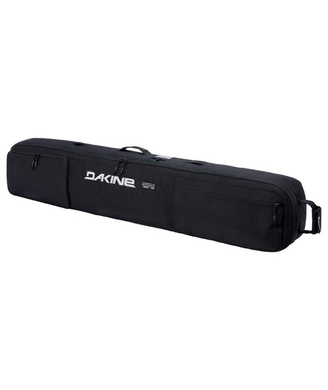 LowRollerSnowboardBag-Black snowboard bag with Dakine logo on a white background