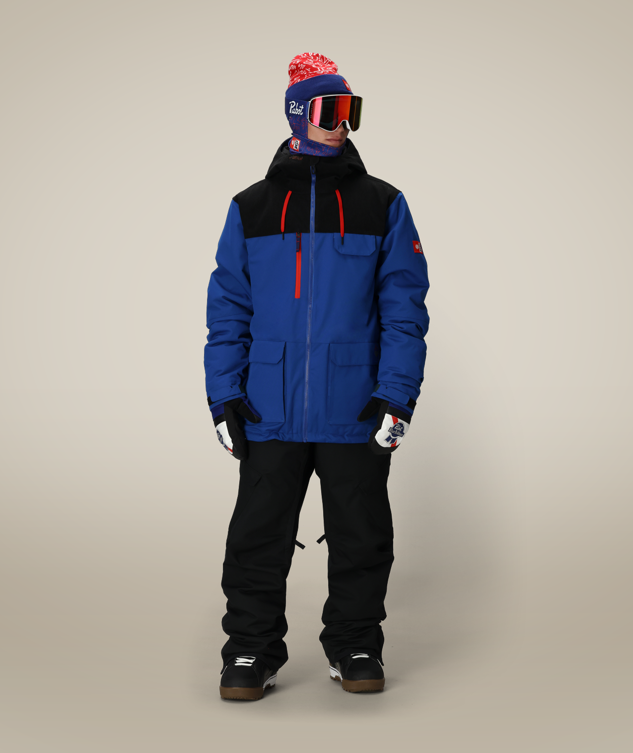 SALE 686 Piano Insulated Jacket (Espresso Color Block) M 17-18 メンズ スノボ ジャケット ウェア