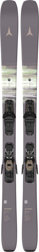 MAVEN84- Light purple skis on a white background