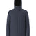 MApexElevationJacket- Navy jacket with a hood on a white background