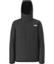 MApexElevationJacket- Black jacket with a hood on a white background