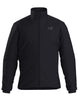 MAtomJacket-Black jacket with a brand logo on a white background