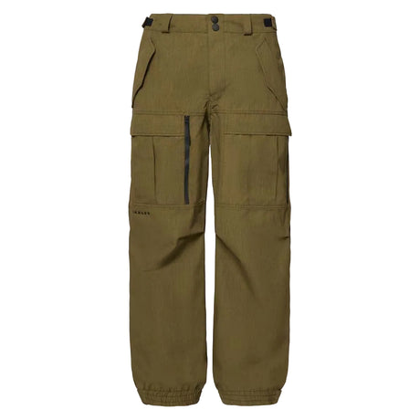 MBaldfaceShellPant-Army green ski pants on a white background